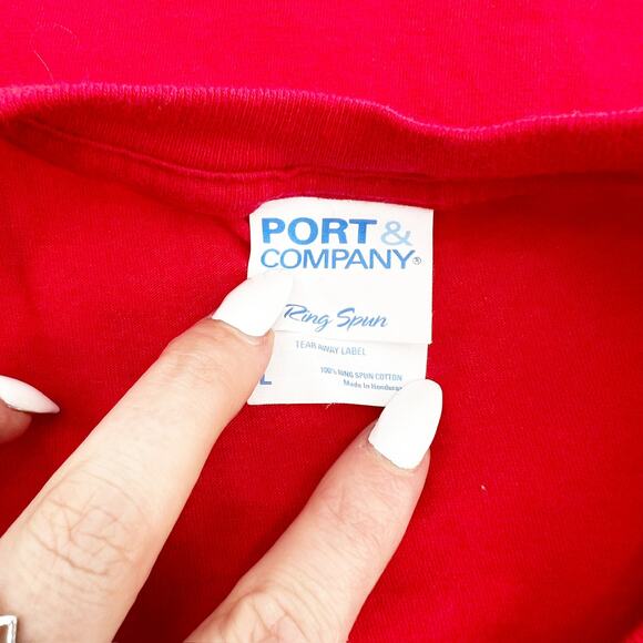 Urban Outfitters Men's Red Big Dick Energy Tee T Shirt Top Size L - Picture 3 of 4